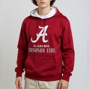 COLOSSEUM ALABAMA CRIMSON TIDE 3.0 Logo Pullover Hoodie Size XL Youth Gorpcore